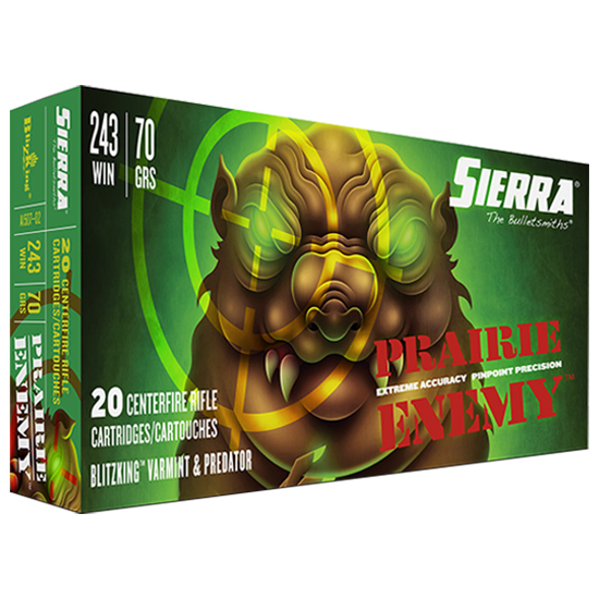 SIE AMMO 243WIN 70GR BLITZ KING 20/10 - Ammunition